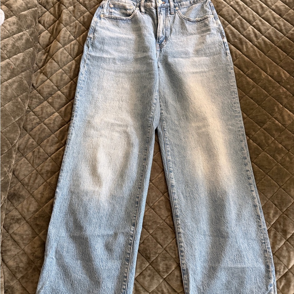 Madewell Light Blue Straight Leg Jeans
